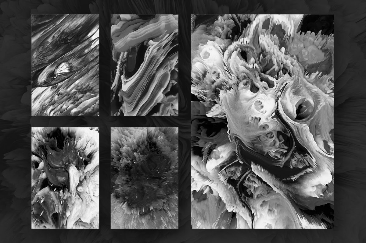 创意抽象纹理系列：40款魅力四射抽象纹理&PS笔刷 Energy, Vol. 1插图(12)