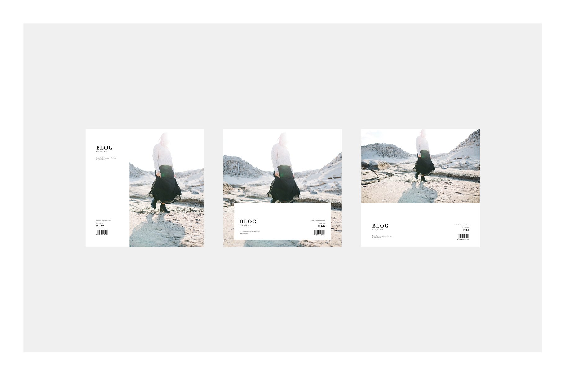 极简主义旅行博客杂志模板 Blog Magazine插图(8)