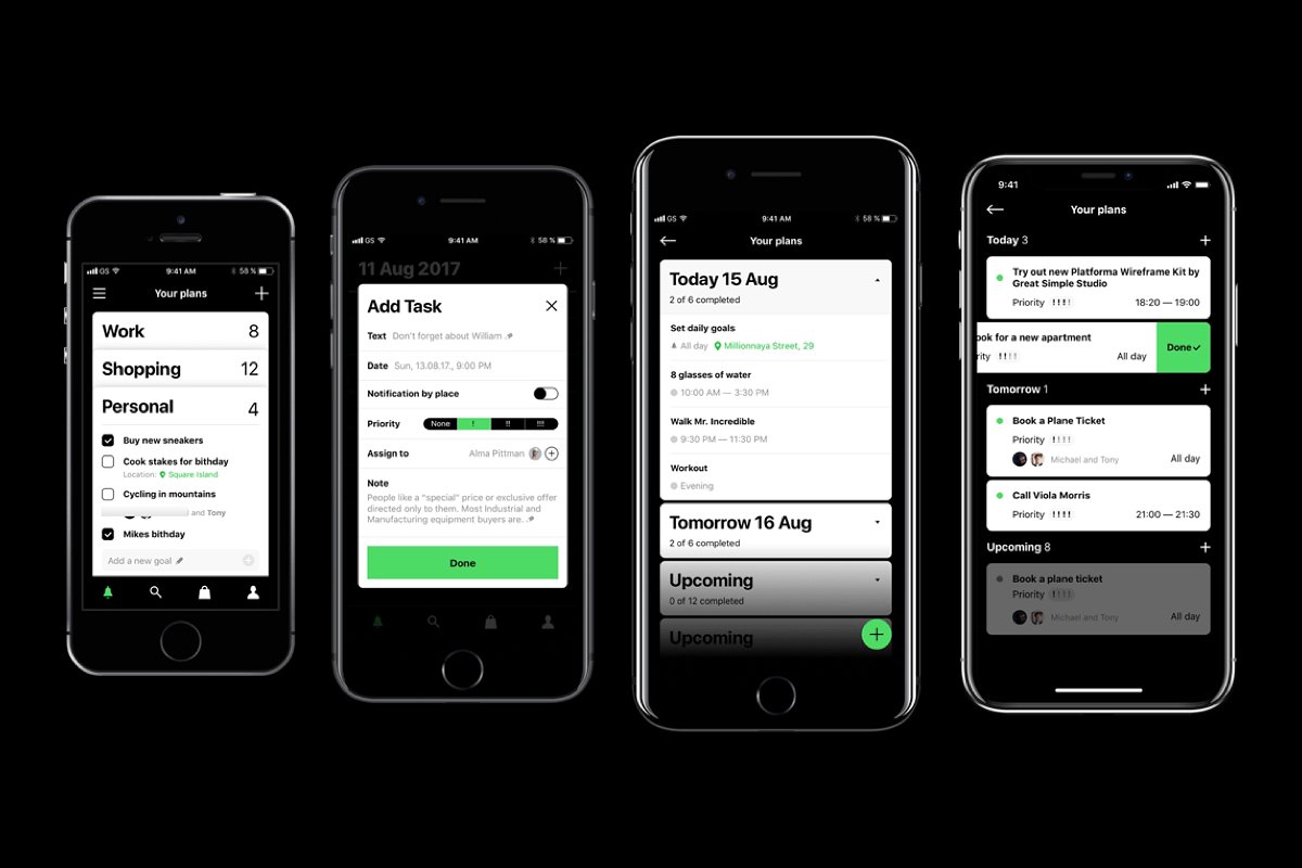 高端iOS 电商UI工具包iPhone X插图(3)