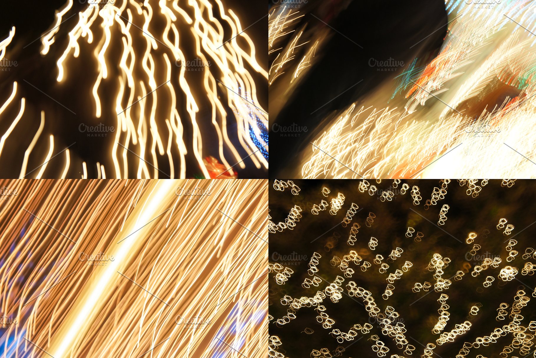 金色灯光高清照片素材 Gold Lights Photo Pack插图(2)