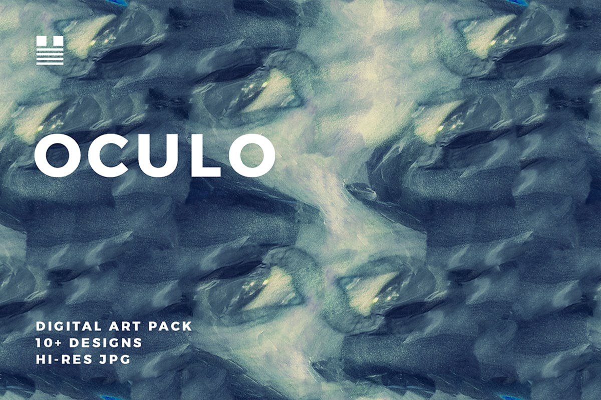 10+抽象油画效果肌理纹理素材 Oculo插图