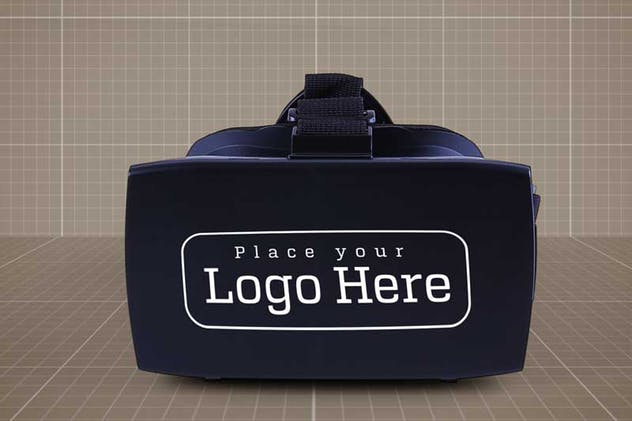 逼真的VR眼镜设备样机 V.1 VR Mock Up V.1插图(4)