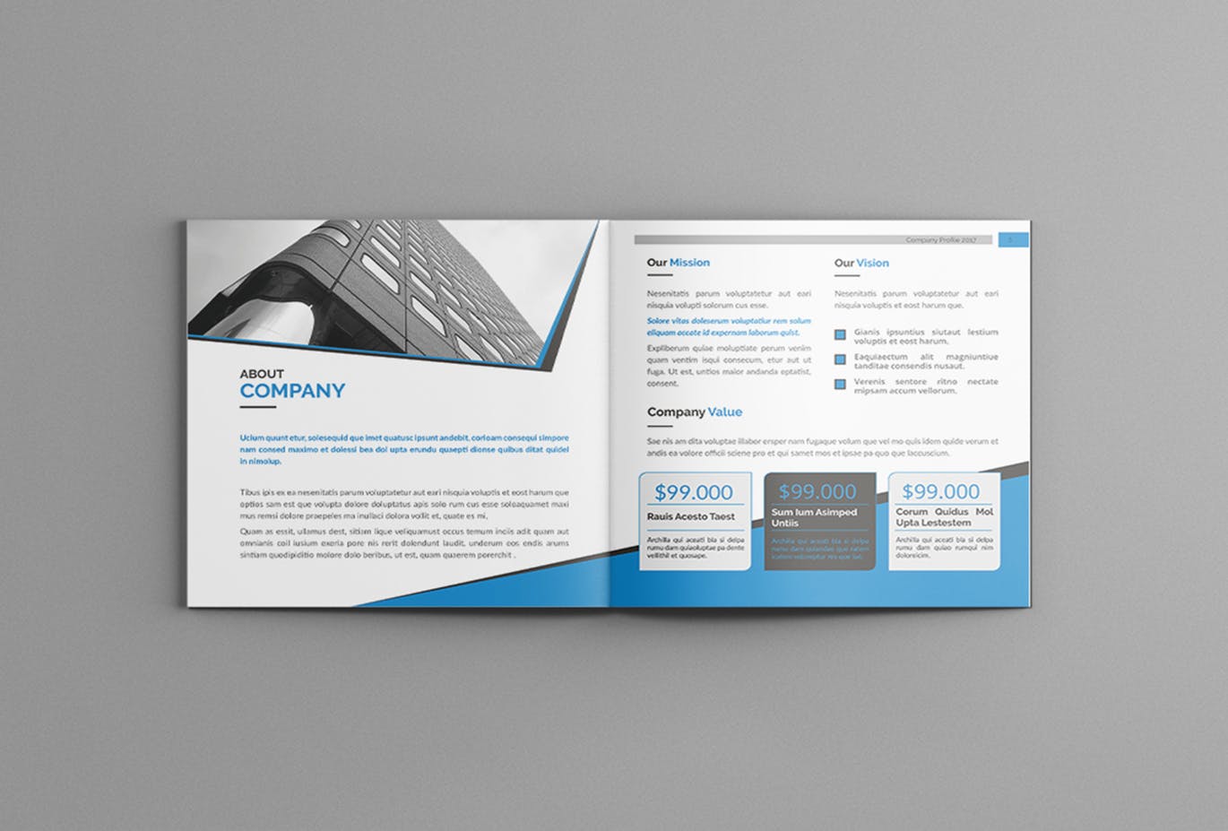 时尚简约好用的品牌手册房地产楼书杂志画册设计模板插图(1)