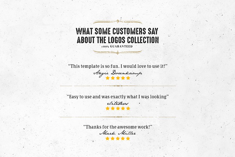 复古风格品牌专业Logo设计模板 Retro Logo Templates V.01插图(6)