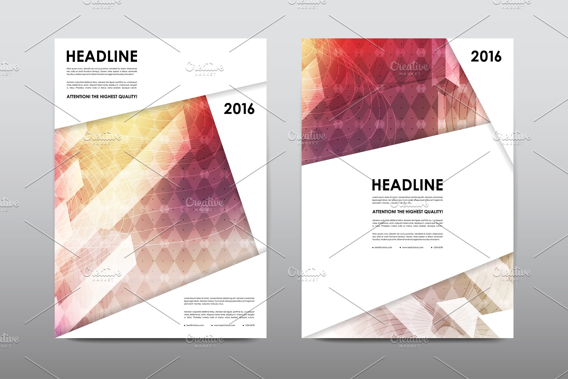 50+企业商业主题宣传小册子模板合集 50+ Business Brochures Bundle插图(6)