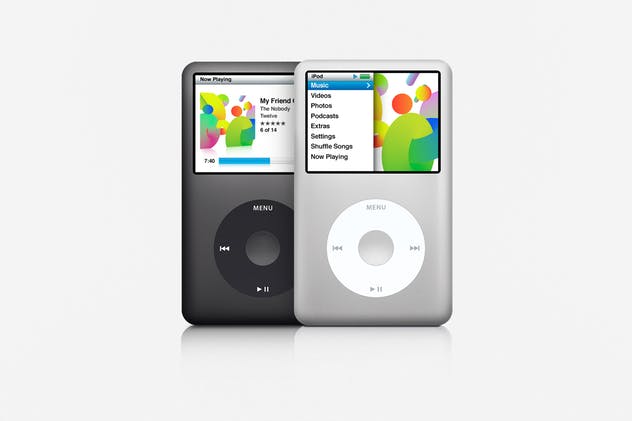 复古设计风格CD专辑封面样机 Vintage Album Covers Mockups插图(5)