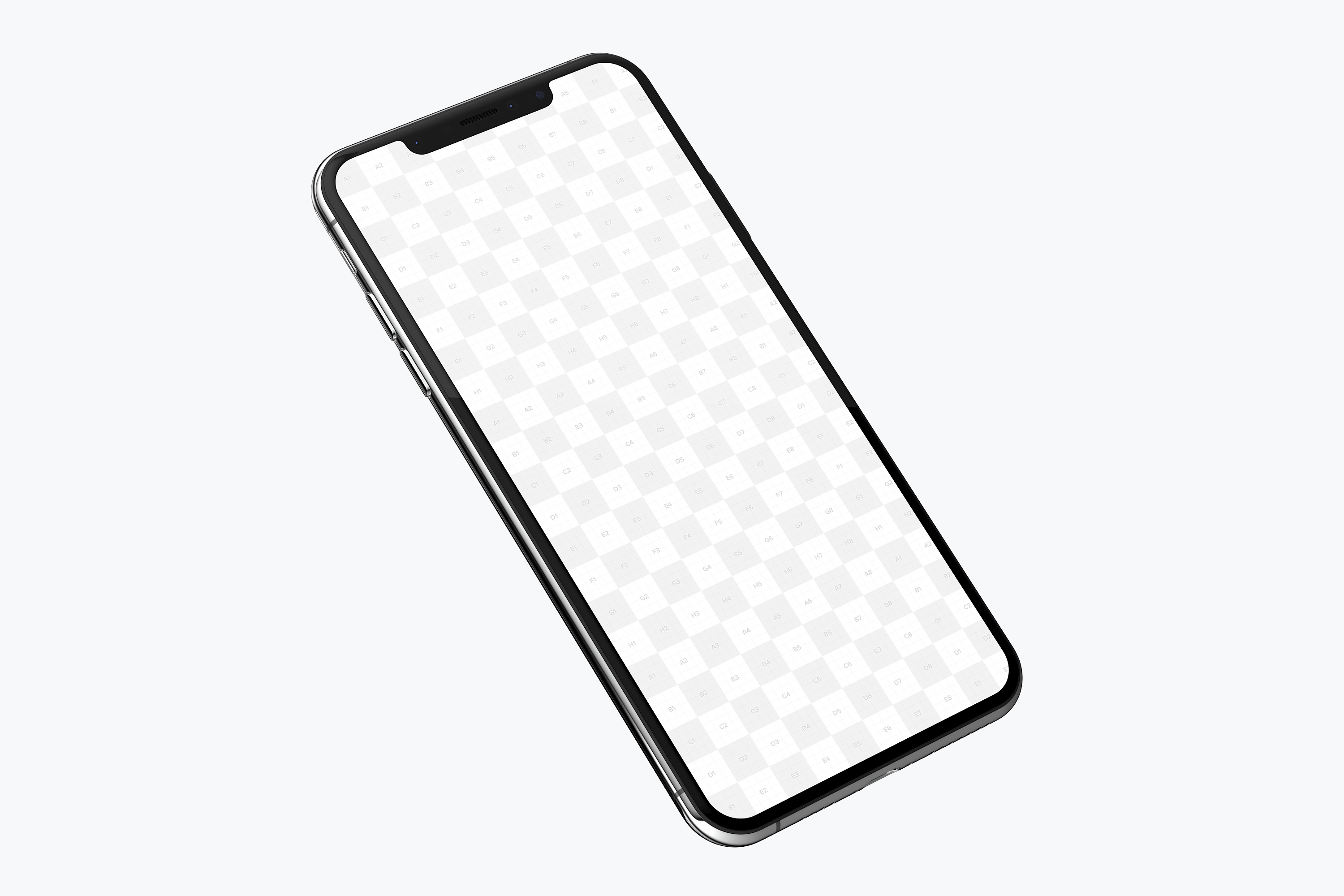 iPhone XS Max智能手机UI设计演示样机02 iPhone XS Max Mockup 02插图