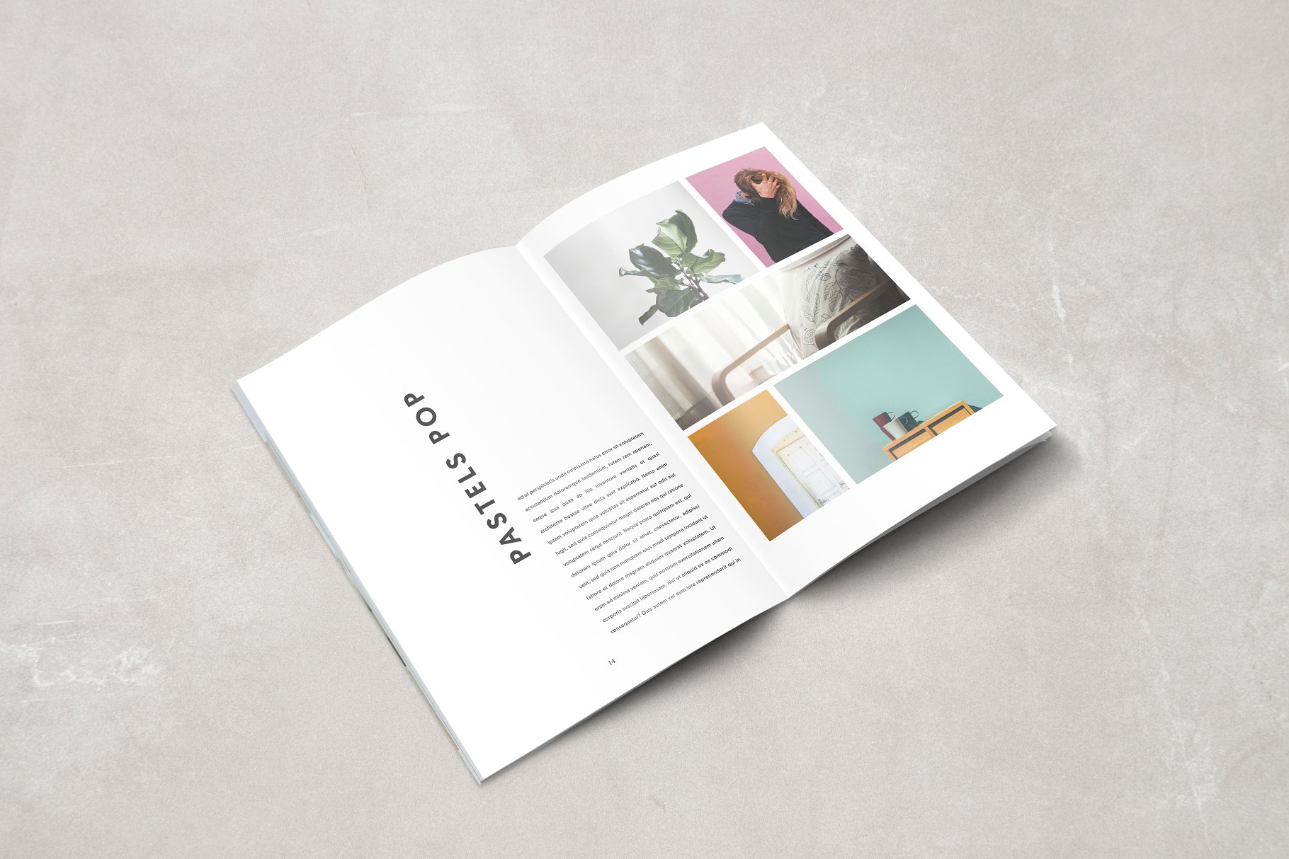 多用途设计杂志模板 Current Magazine插图(1)