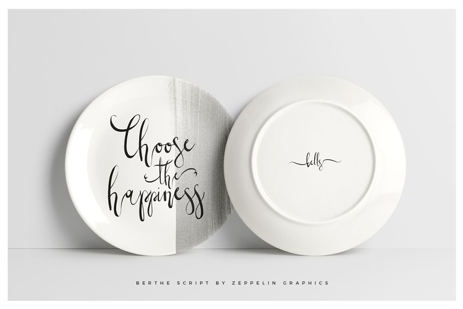 13款手写英文字体合集&Logo模板、矢量插画 Wonderland Fonts Pack & Branding Kit插图(82)