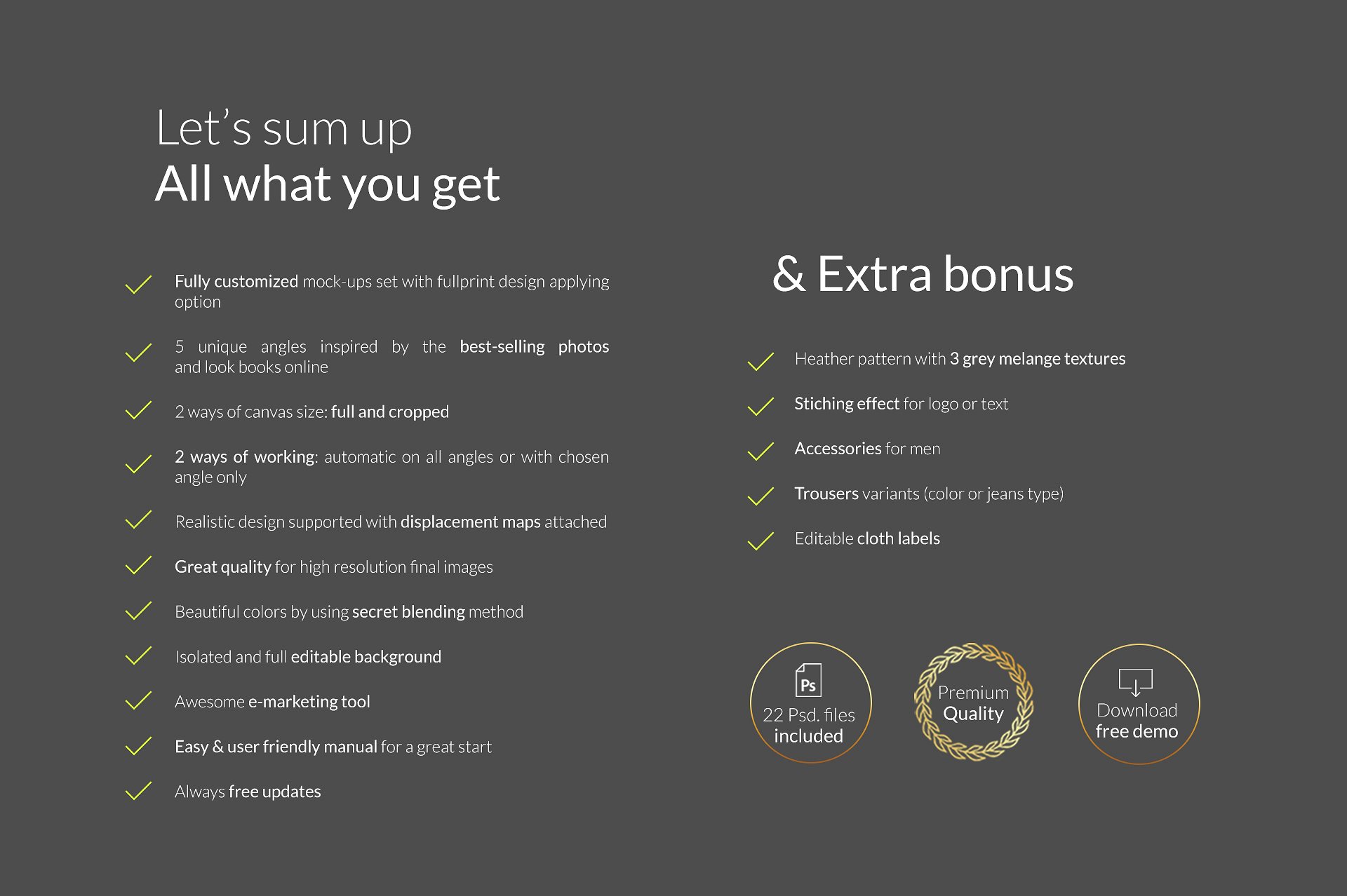 时尚简约男士T恤样机插图(21)