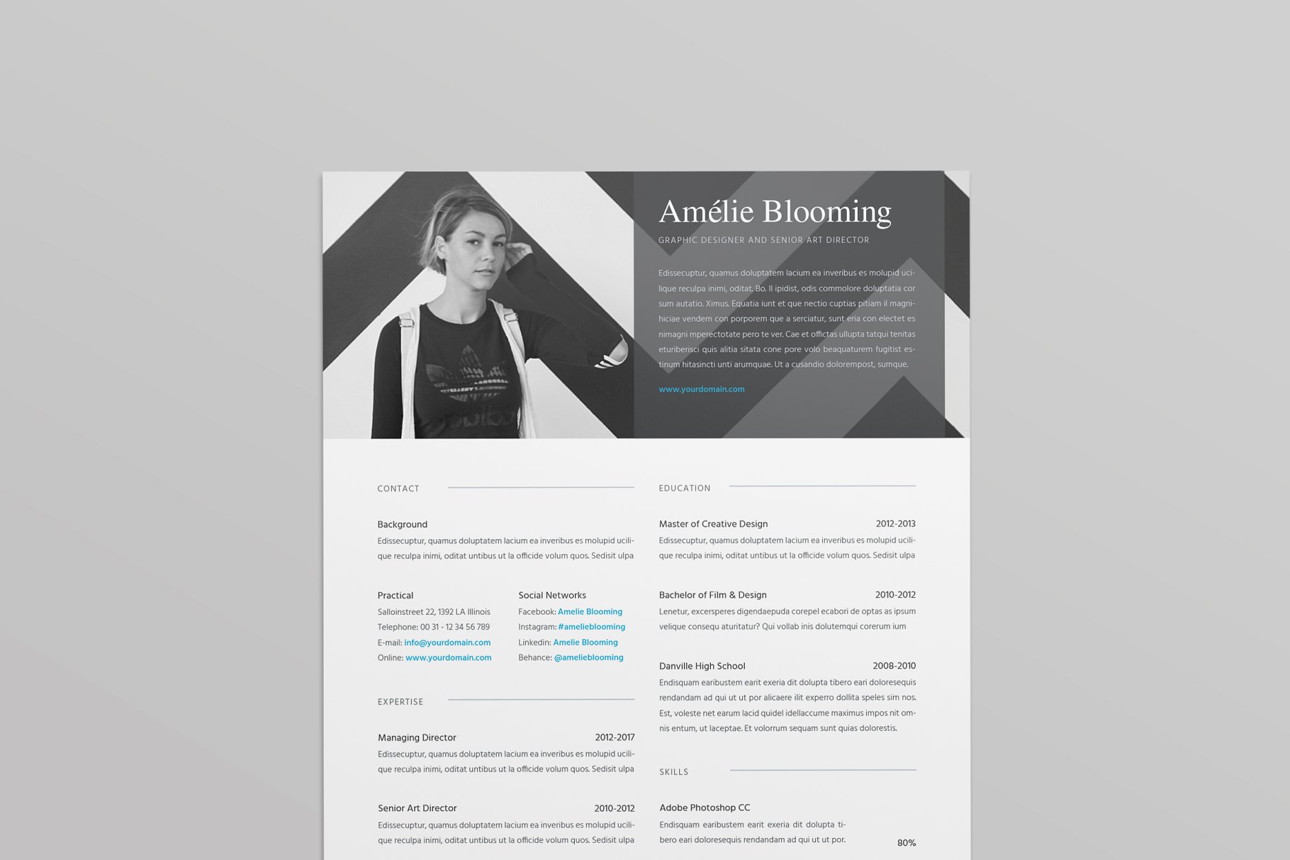 现代专业多用途手册小册子模板合集 Auckland Proposal Template插图(6)