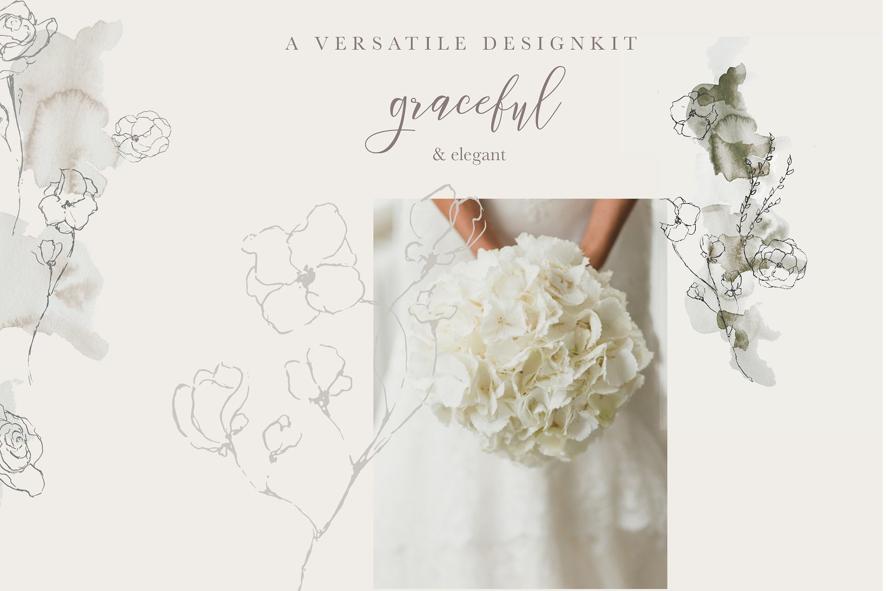 插花艺术插图 Fine Art Floral Illustrations插图(1)