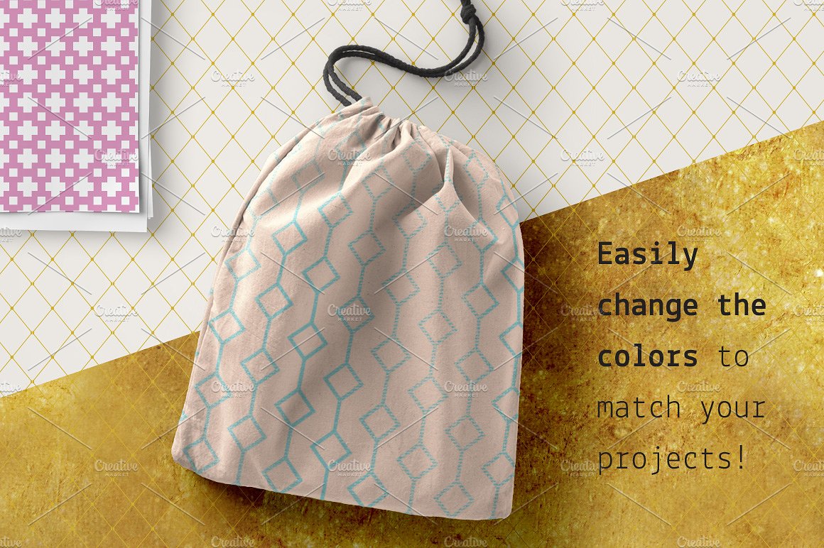 40款几何图案纹理 Geometric Pattern Collection – 2插图(5)