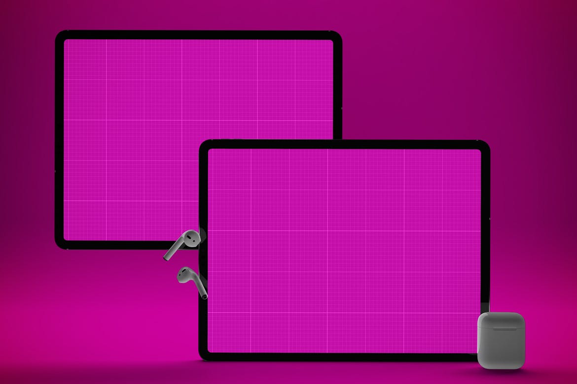 音乐APP界面设计效果图iPad Pro平板电脑样机模板 iPad Pro Music App插图(10)