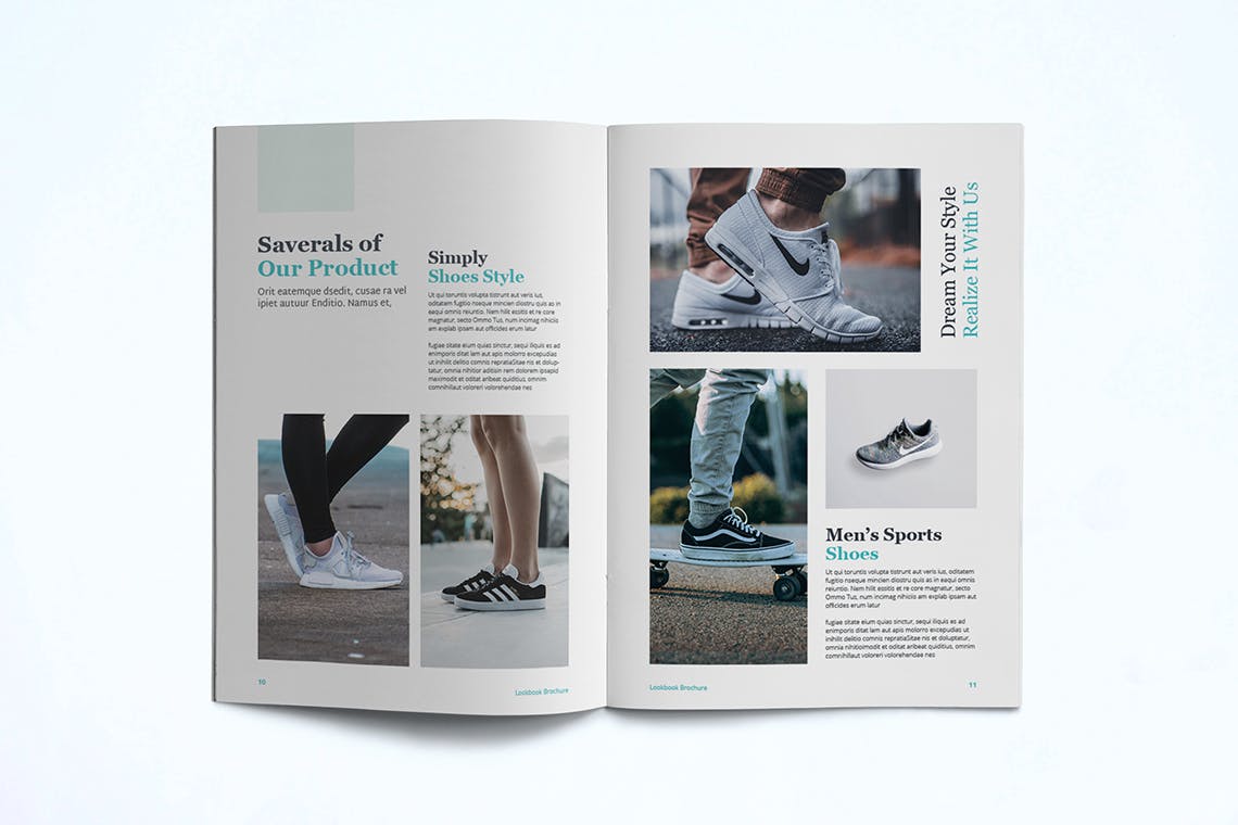 时尚服饰品牌产品目录素材库精选Lookbook设计模板 Lookbook Template插图(8)