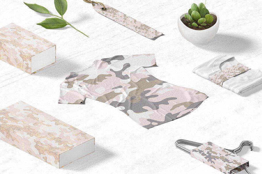 几何线条图形无缝纹理 Geometric Lines Vector Patterns插图(3)