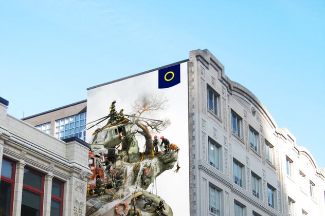 户外巨型海报广告牌样机套装 Billboard Mockup Set插图(12)