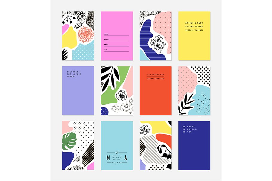 拼贴混合时尚的图形纹理 Collage it!插图(6)