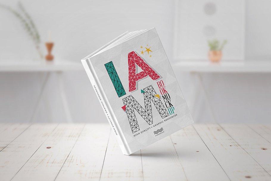 精装图书展示样机 Book Mock-Up Set / Hardcover Edition插图(3)