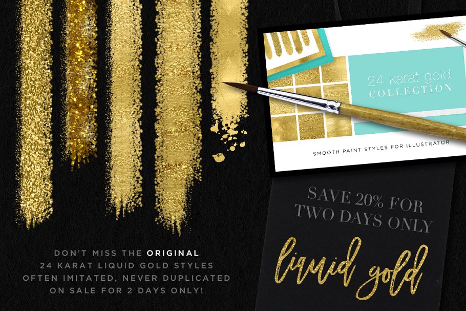 欢乐圣诞饰品水彩插画 Watercolor Cheer Christmas Ornaments插图(5)