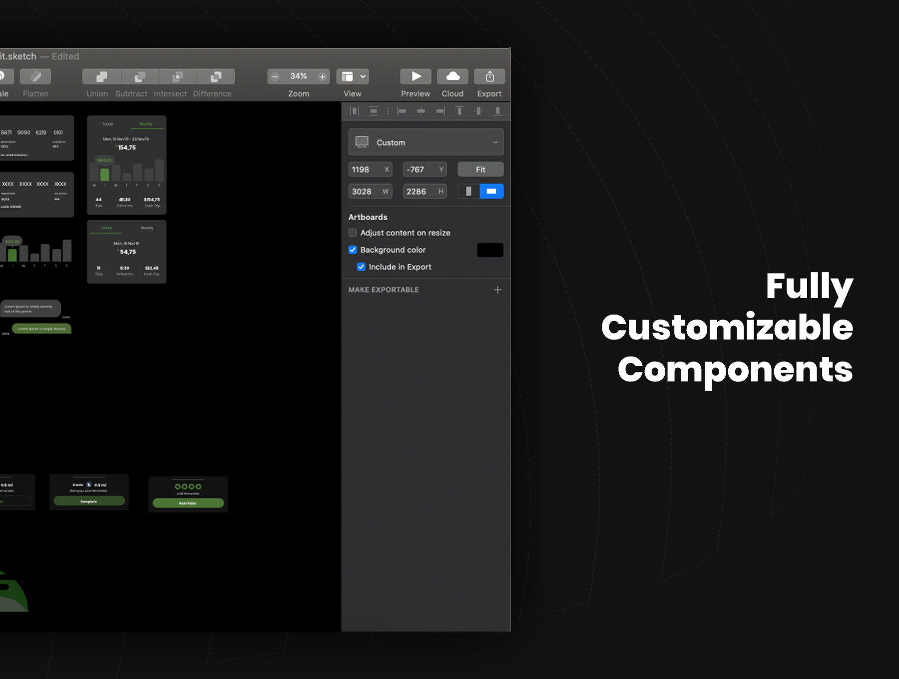 素材库下午茶：出租车/网约车APP应用UI设计素材库精选套件[XD]插图(5)