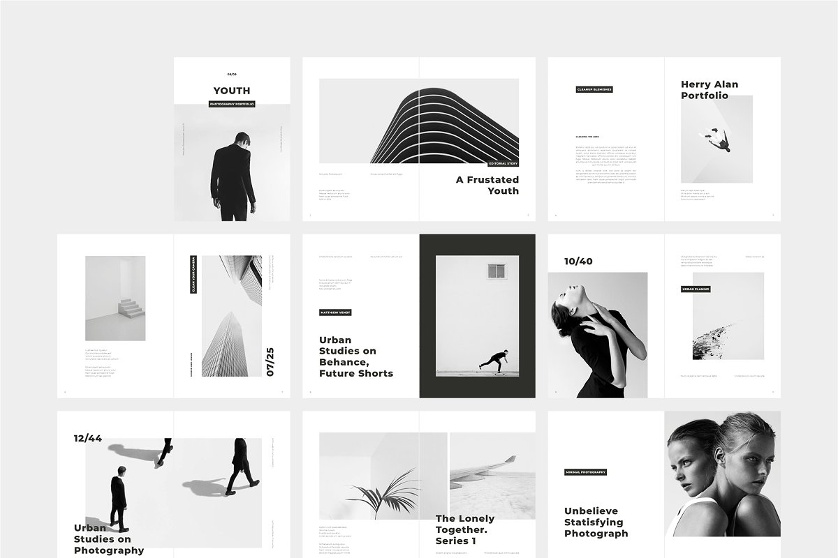 黑白格调时尚青年BW摄影作品集插图(6)