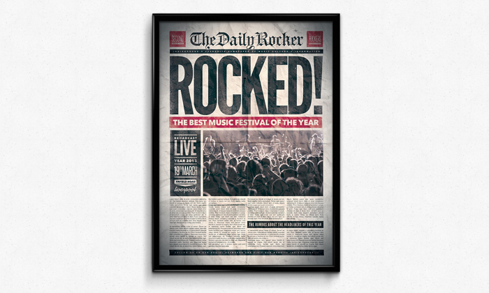 传单&海报设计效果图演示画框样机素材 Flyer – Poster Frame Mockups插图(6)