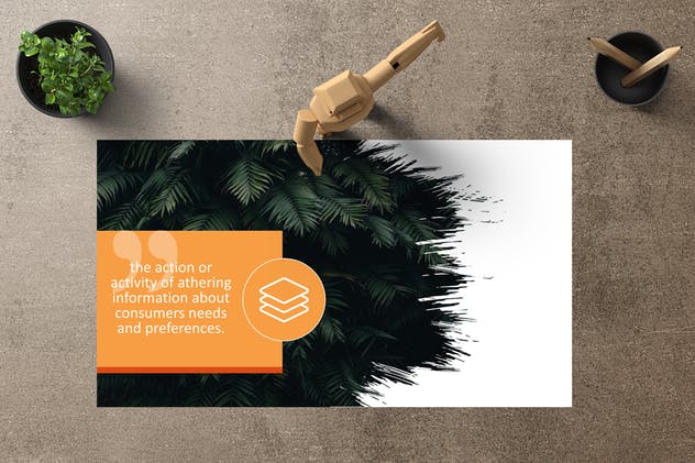 现代简约大方企业&品牌宣传适用创意PPT幻灯片模板 VERA Powerpoint Template插图(1)