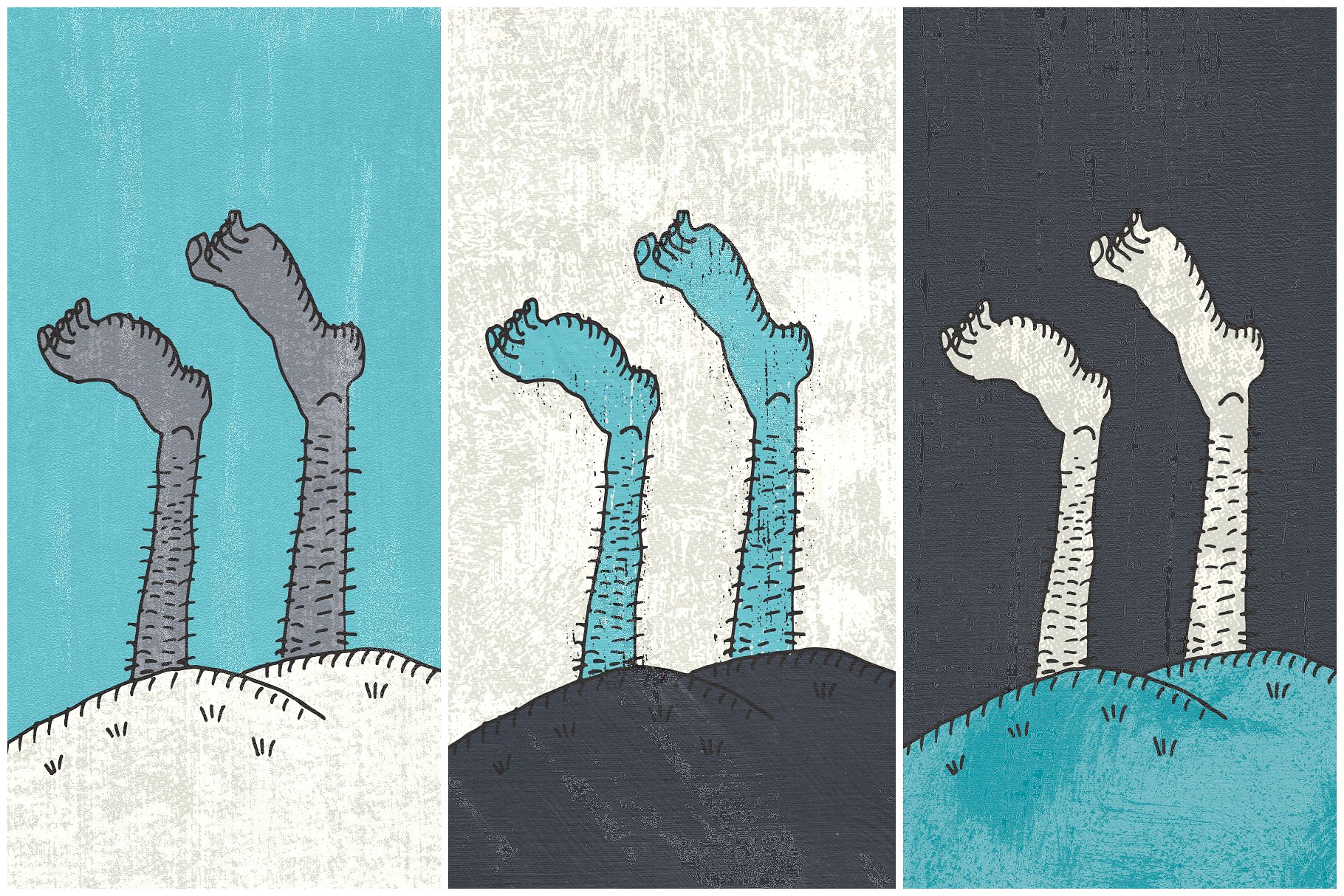 复古笔画图案背景纹理 Blackview Retro Textures Collection插图(3)