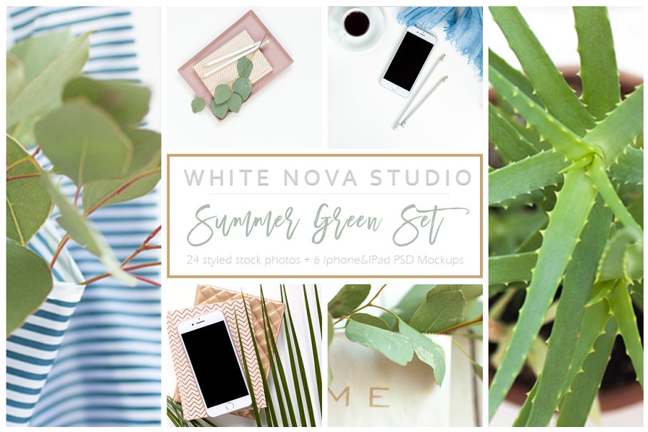 小资情调场景样机 Freelance Bundle插图