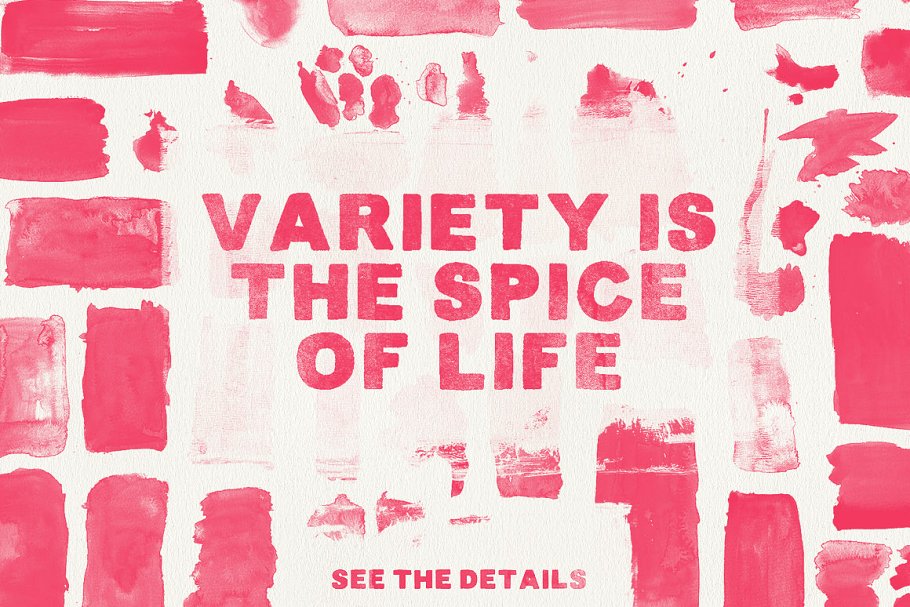 水彩笔画PS笔刷+水彩纹理 Watercolor Brushes + Bonus Textures!插图(1)