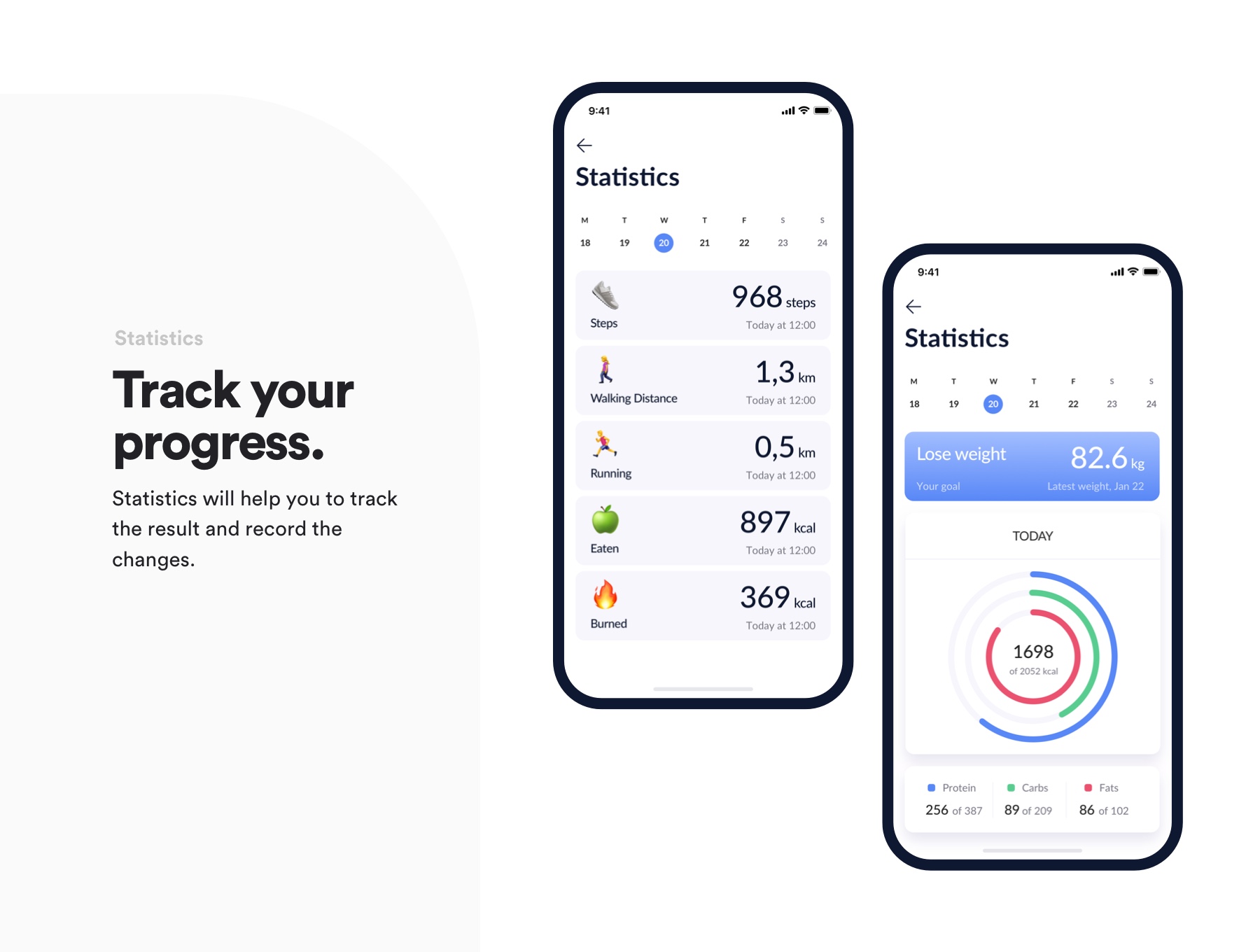 素材库下午茶：高端健身功能的APP UI KIT套装模板app设计app ui Sketch素材下载[Sketch,Fig,XD,1.56GB]插图(4)