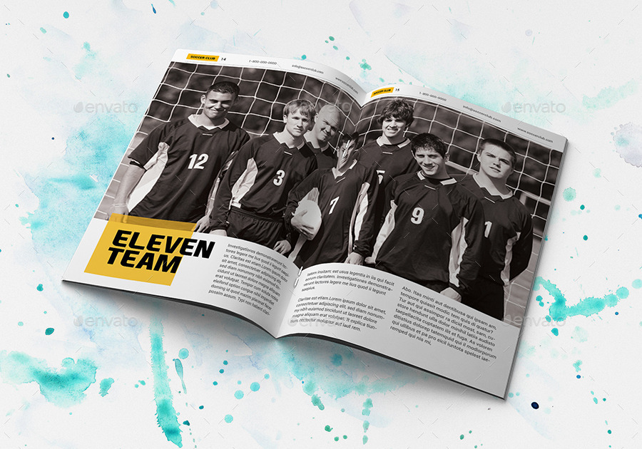 多用途足球俱乐部特色小册子插图(8)