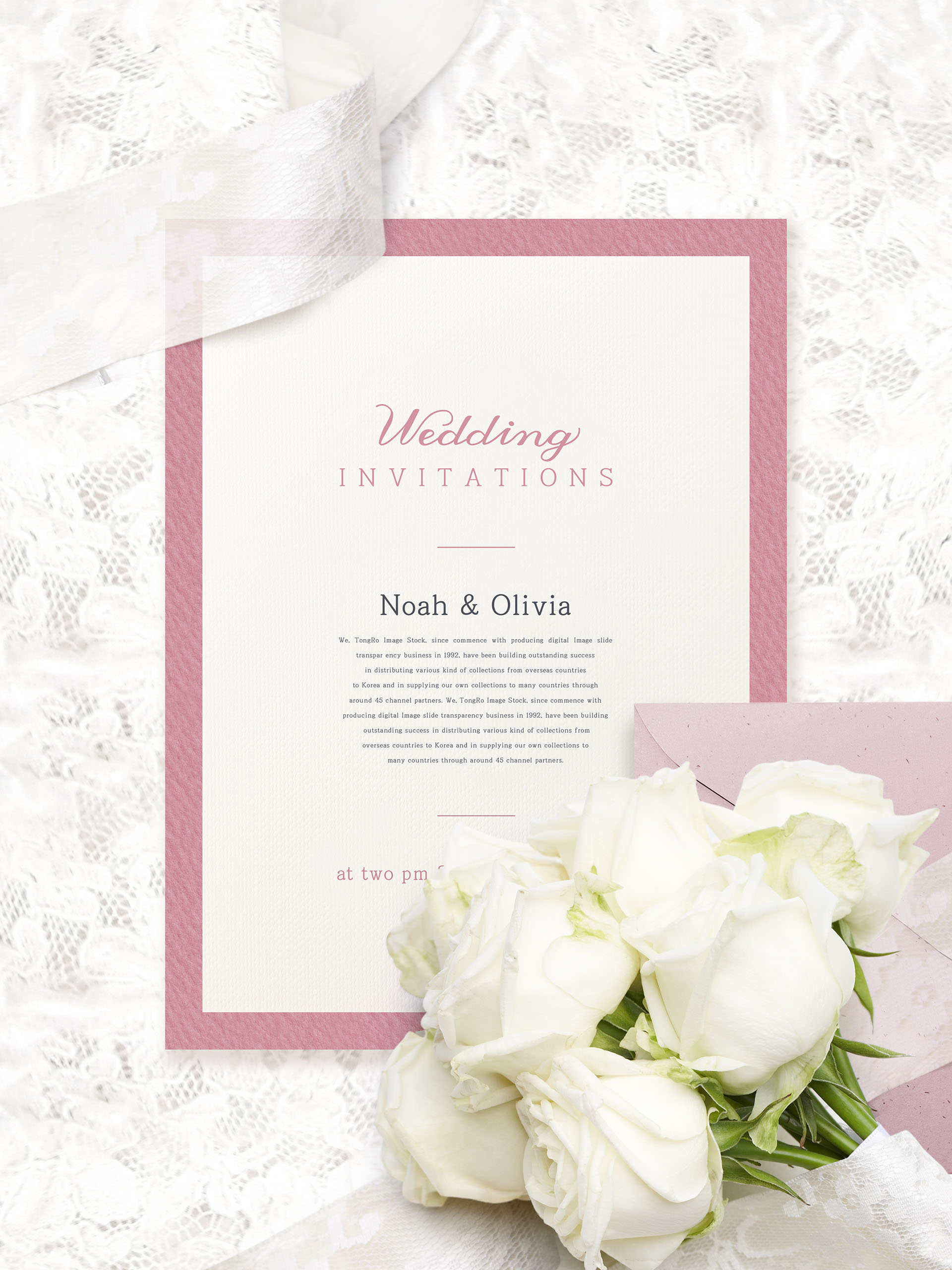 漂亮的三八节情人节礼物海报创意PSD模板插图(1)