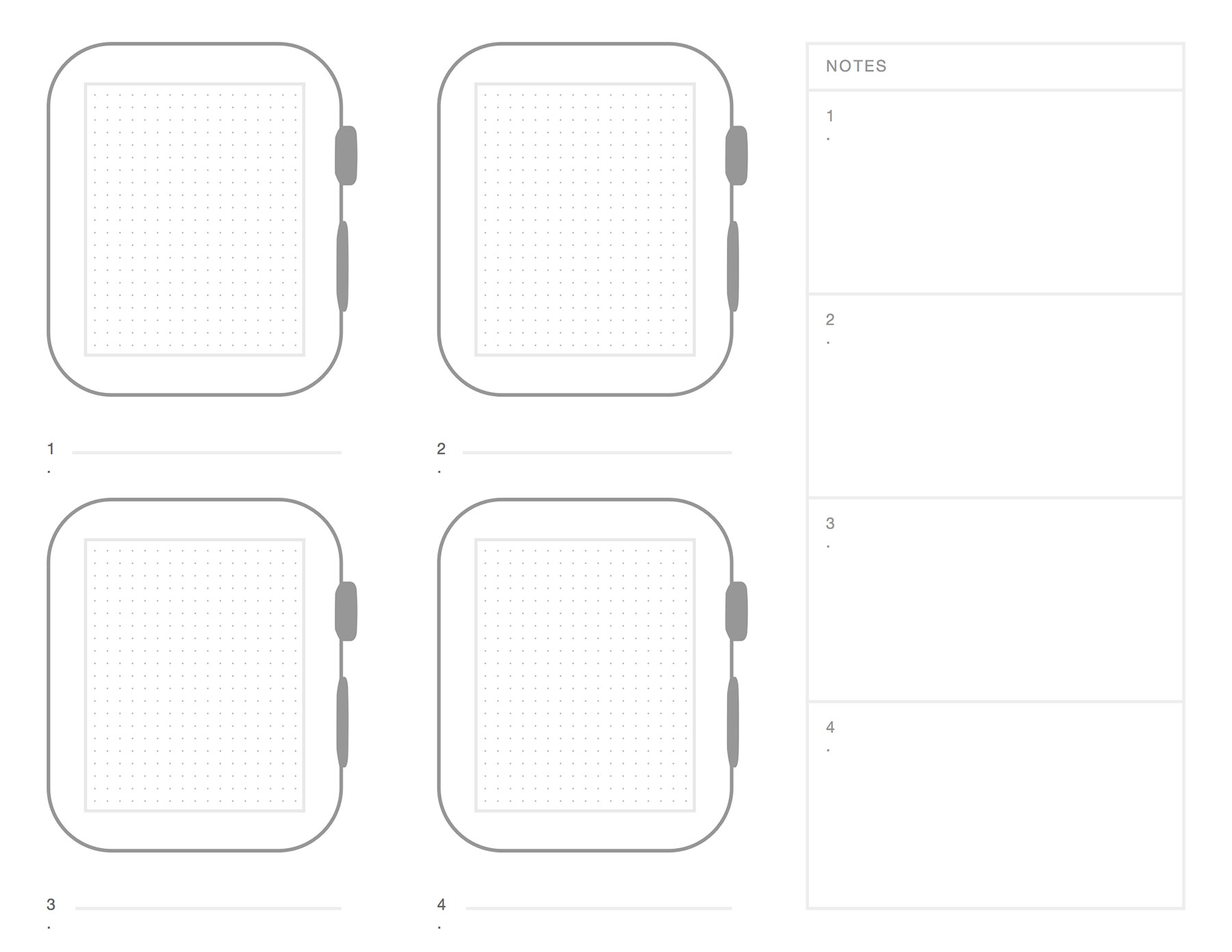 Apple Watch UI Prototype