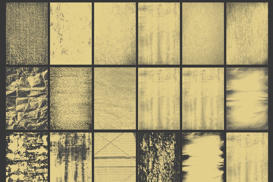 50款抽象半色调纹理合集 50 Vector Texture Pack插图(2)