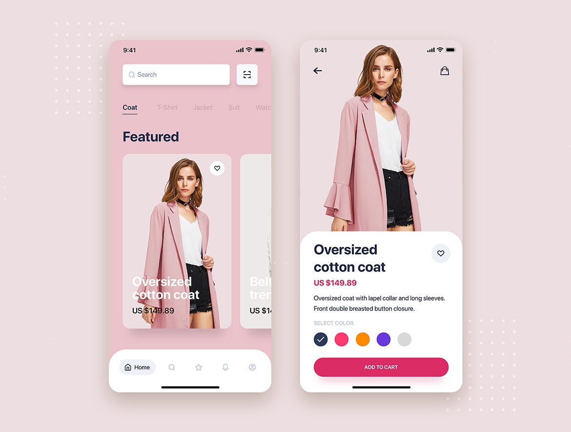 网上支付生活服务APP应用界面设计SKETCH素材 PALLAS – Multipurpose Card-based_SKETCH插图(5)