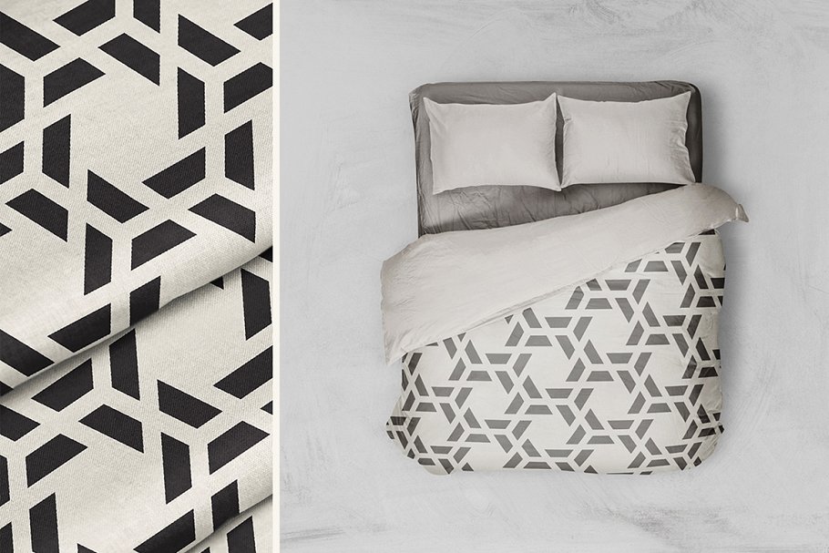 六角形图案无缝纹理 Hexagonal Seamless Patterns Set 2插图(5)