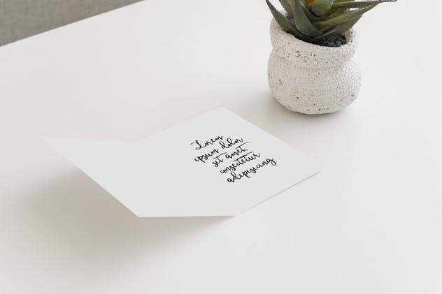 13张高分辨率节日贺卡样机 13 Greeting Card Mockups插图(7)