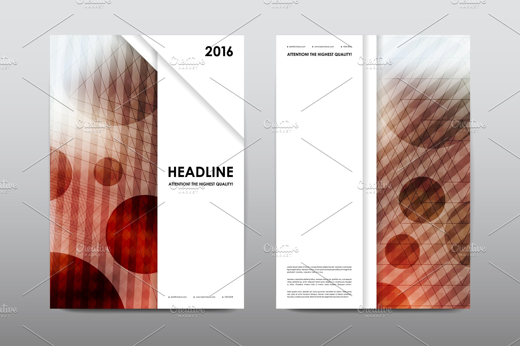 50+商业企业宣传小册子模板 50+ Business Brochures Bundle插图(2)