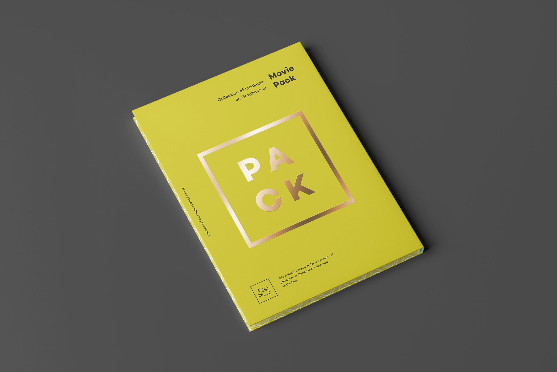 电影DVD包装盒外观设计样机3 Movie Pack Mock-up 3插图(11)