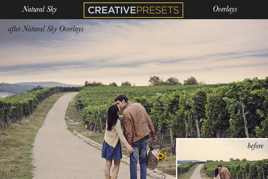 70种自然天空叠层背景 Perfect Sky Overlays插图(4)