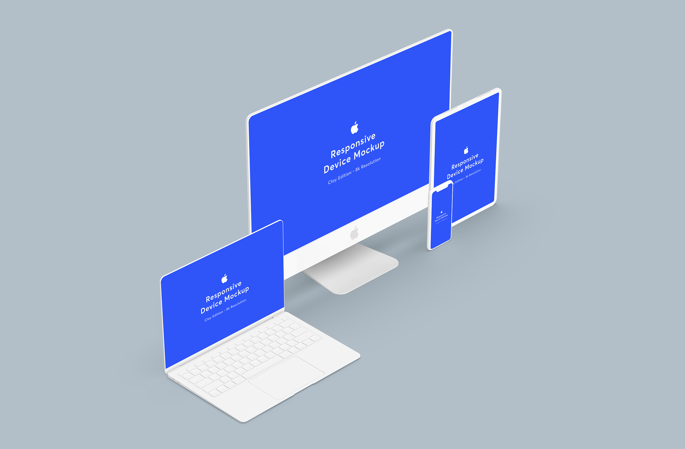 极简主义风格响应式交互设计效果图预览素材库精选样机v3 Responsive Device Mockup 3.0插图(4)