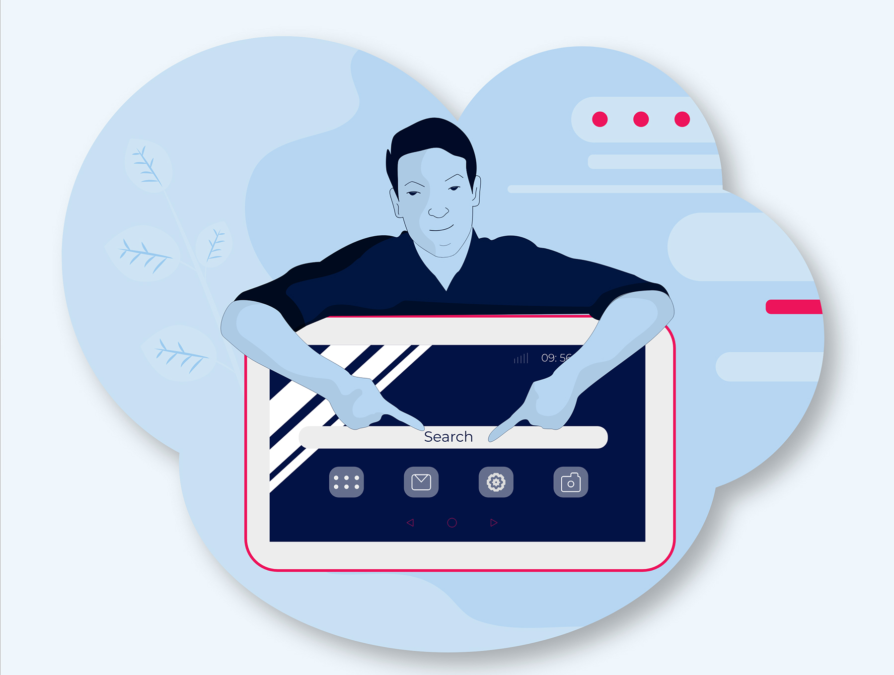 体现自由作家的插画套装下载[XD]插图(5)