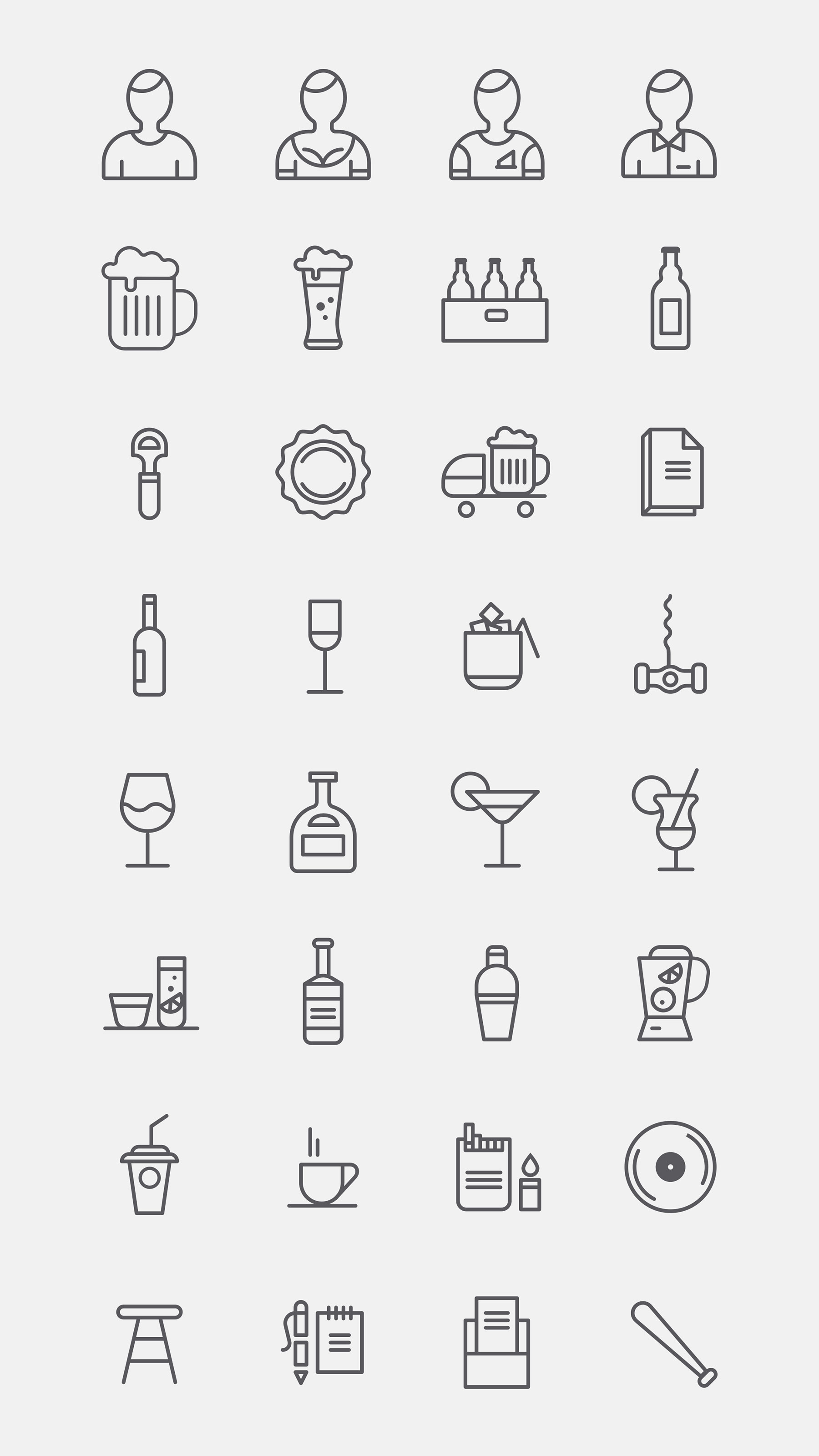Bar Icons