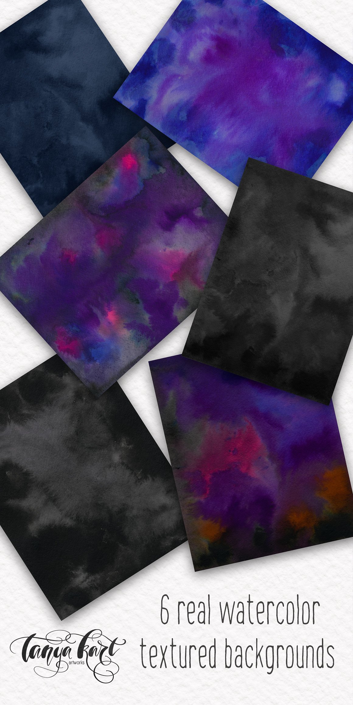 手绘水彩风格的插图及星空素材下载[psd,png,jpg]插图(7)