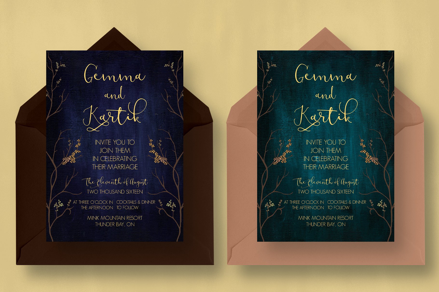 皇家婚礼设计物料素材合集 The Royal Wedding Suite插图(3)