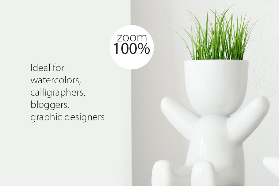 白色格调现代相框样机模板 Frames Mockup – PACK (White)插图(4)