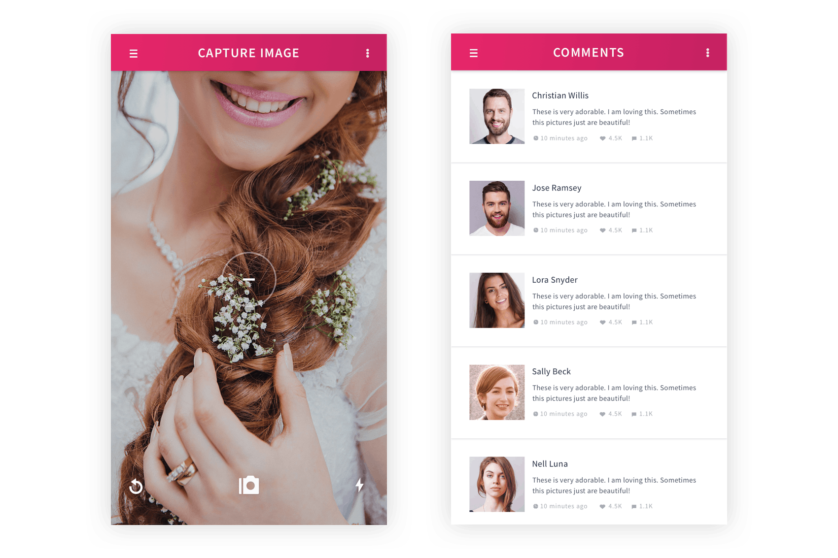 社交媒体&社交分享主题APP应用SKETCH设计套件 Sushy – Social Media Ui Kit for Sketch App插图(5)