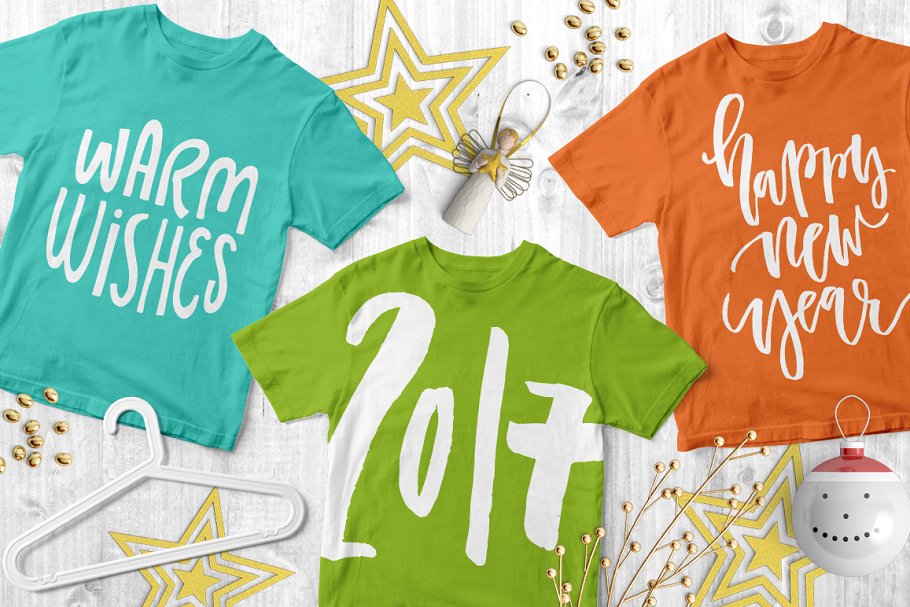 35款圣诞节照片装饰元素叠层背景 35 Christmas Photo Overlays插图(6)